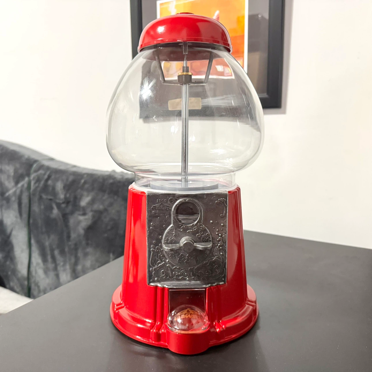Carousel Classic Gumball Machine Bank (15” Tall) - photo 4