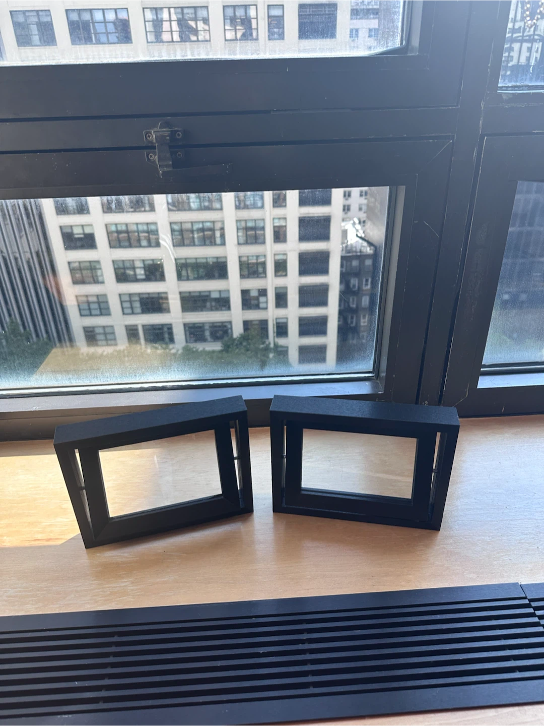 Set of 2 Black Tabletop Photo Frames - photo 2