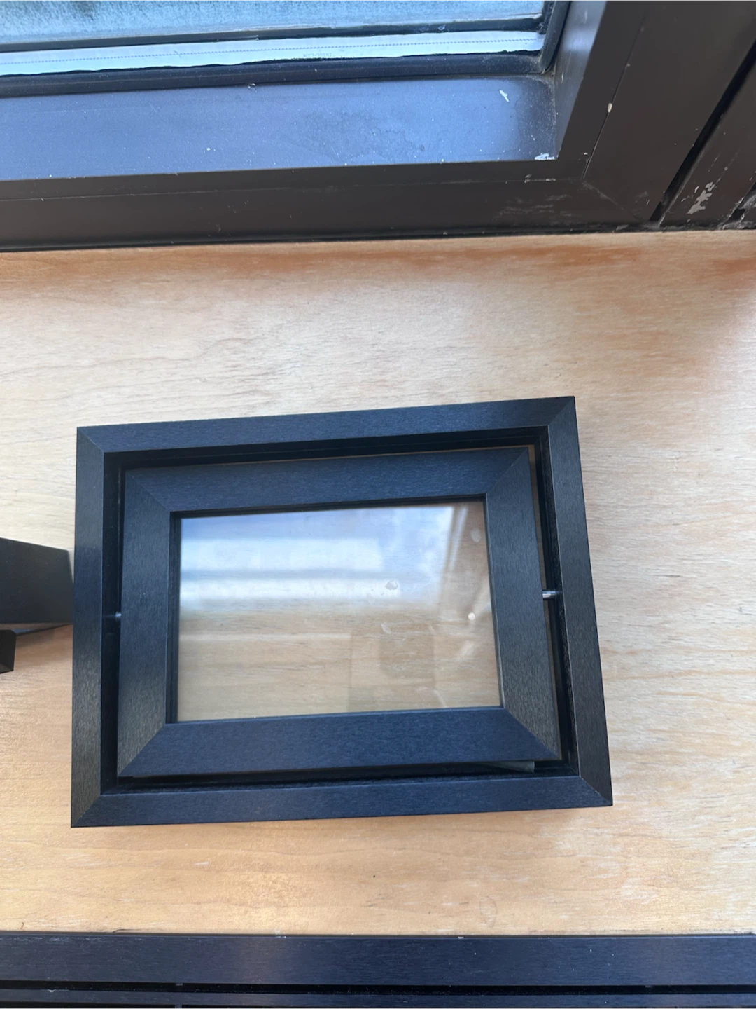 Set of 2 Black Tabletop Photo Frames - photo 4