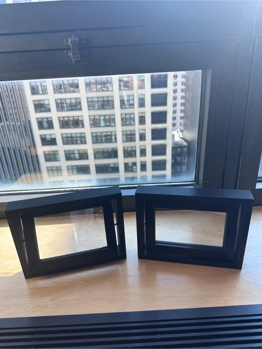 Set of 2 Black Tabletop Photo Frames - photo 5