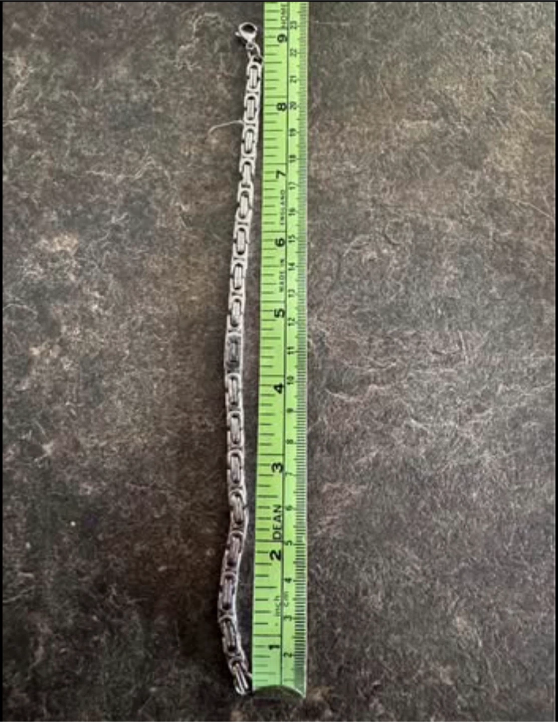 Silver Stainless Steel Chain Bracelet - photo 4