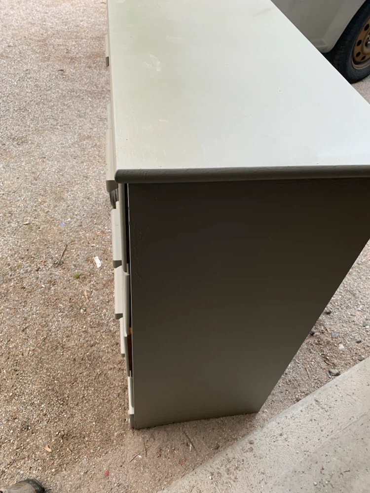 Grey 4-Drawer Dresser - photo 2