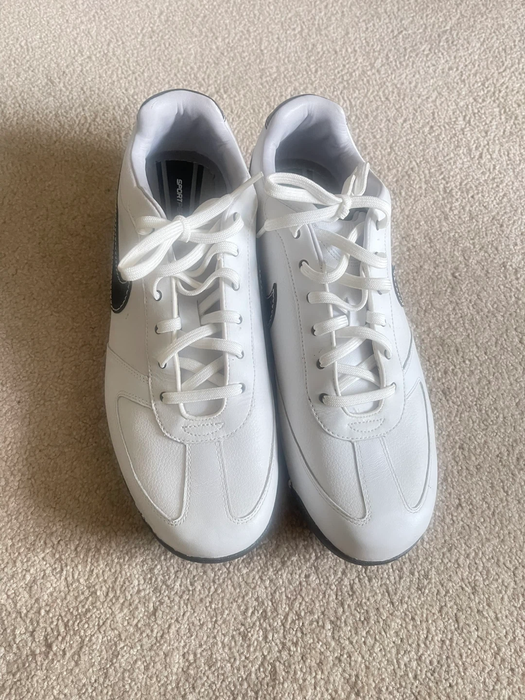 Nike Golf Shoes White & Black - photo 2