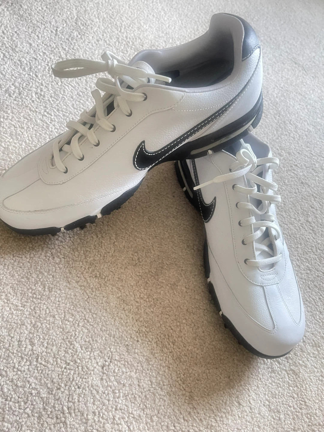 Nike Golf Shoes White & Black - photo 3