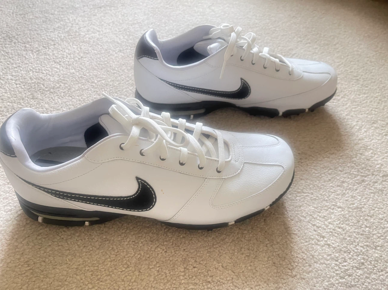 Nike Golf Shoes White & Black - photo 5