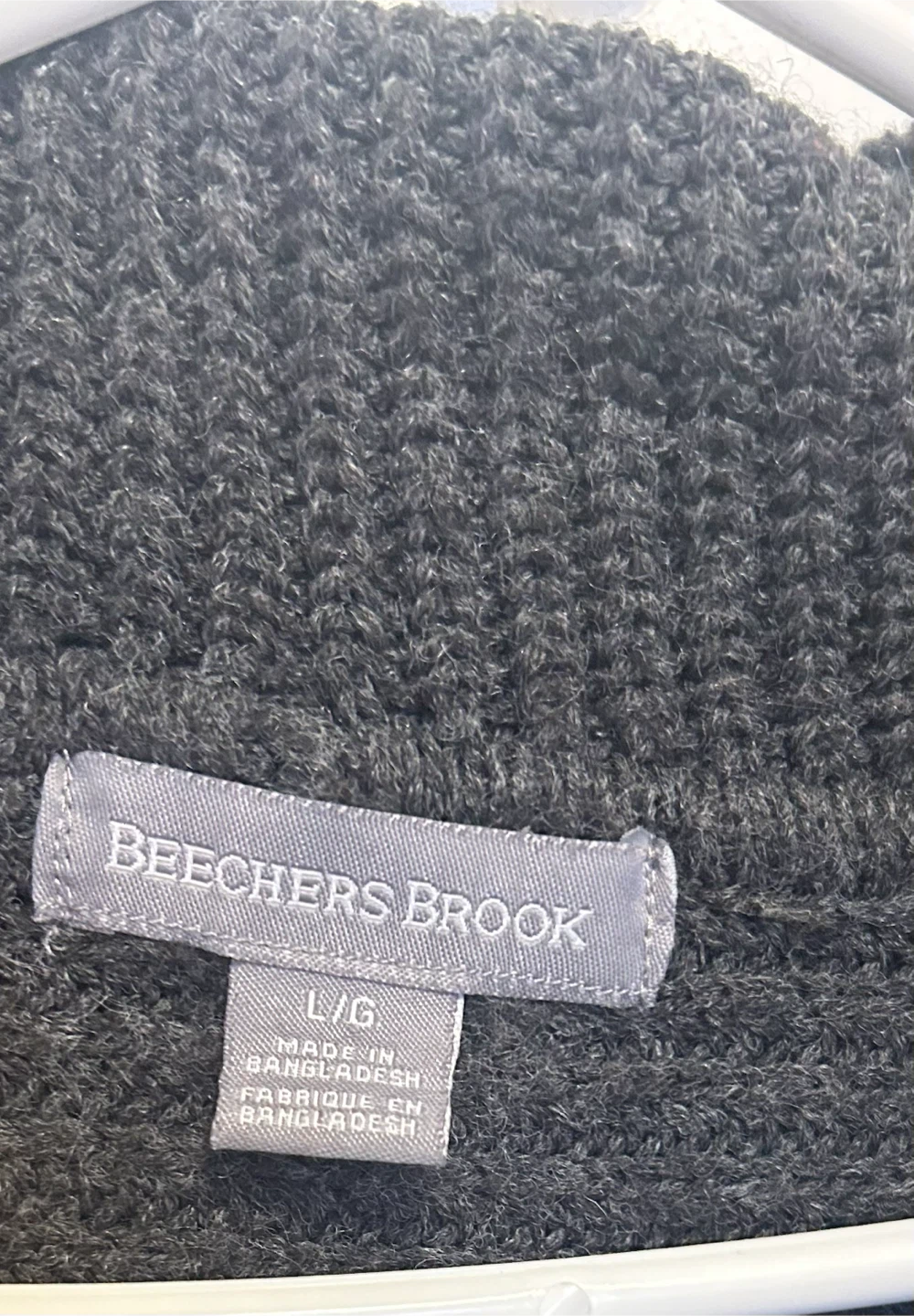 Beechers Brook Grey Cowl Neck Sweater - photo 2