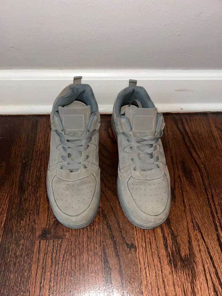 Grey Suede Sneakers - photo 2