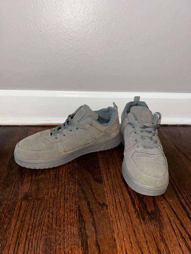 Grey Suede Sneakers - photo 3