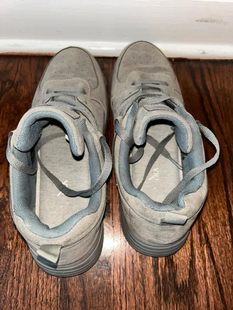 Grey Suede Sneakers - photo 5