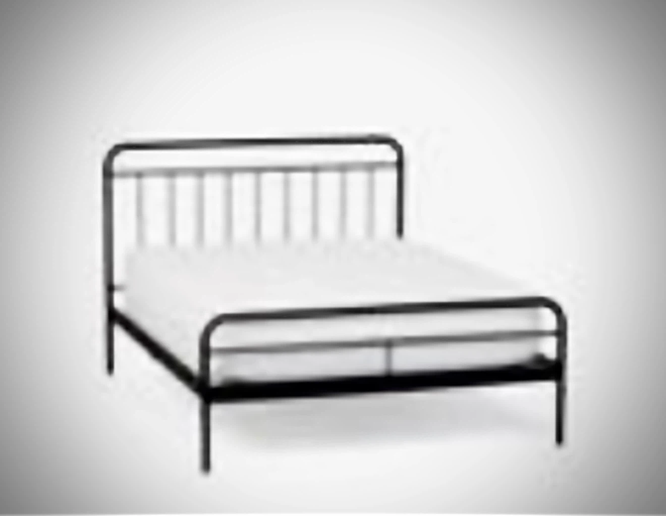 Iron bed frame (brand new in box from Structube)