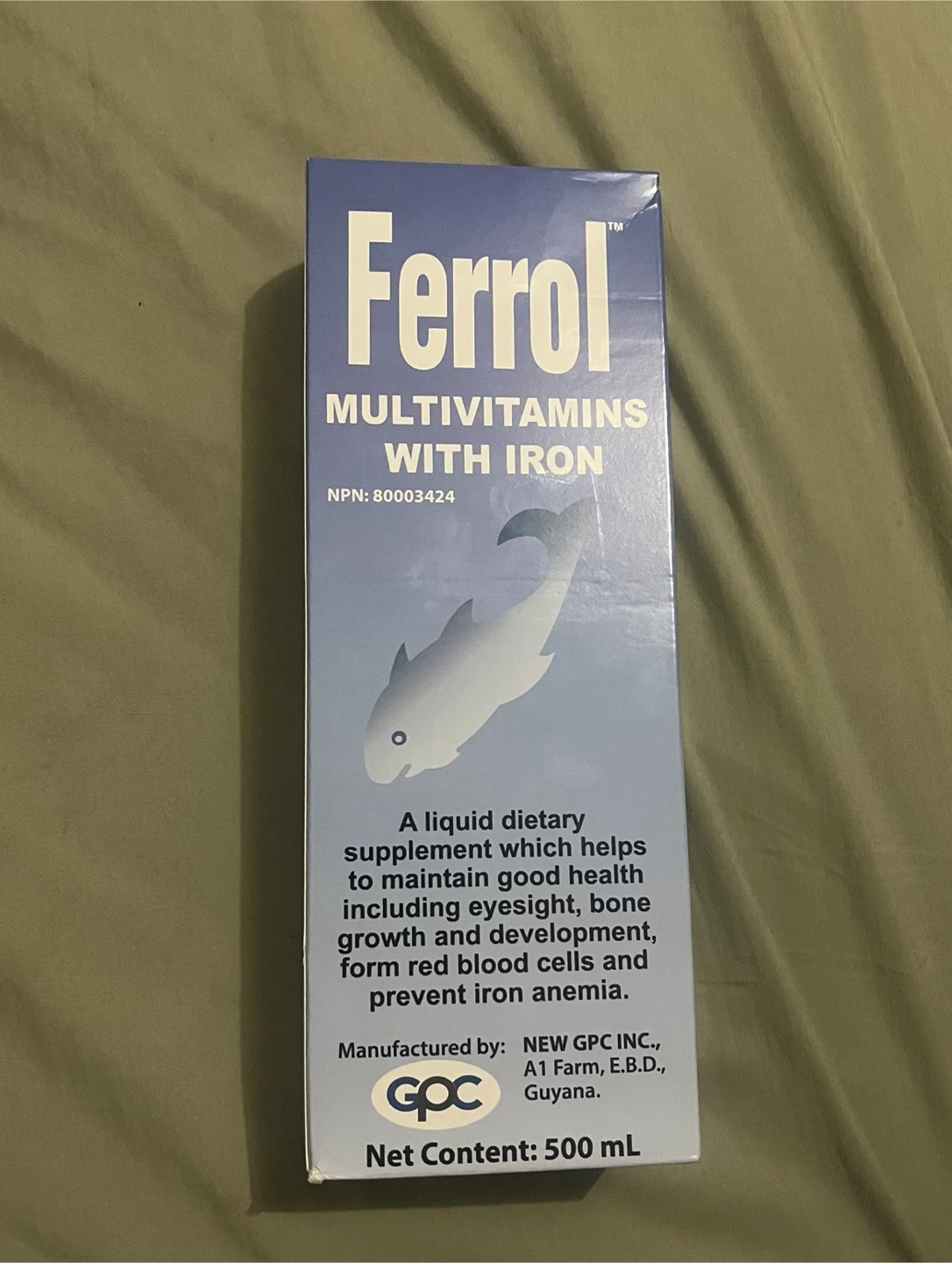 Ferrol Multivitamins with Iron 500 mL