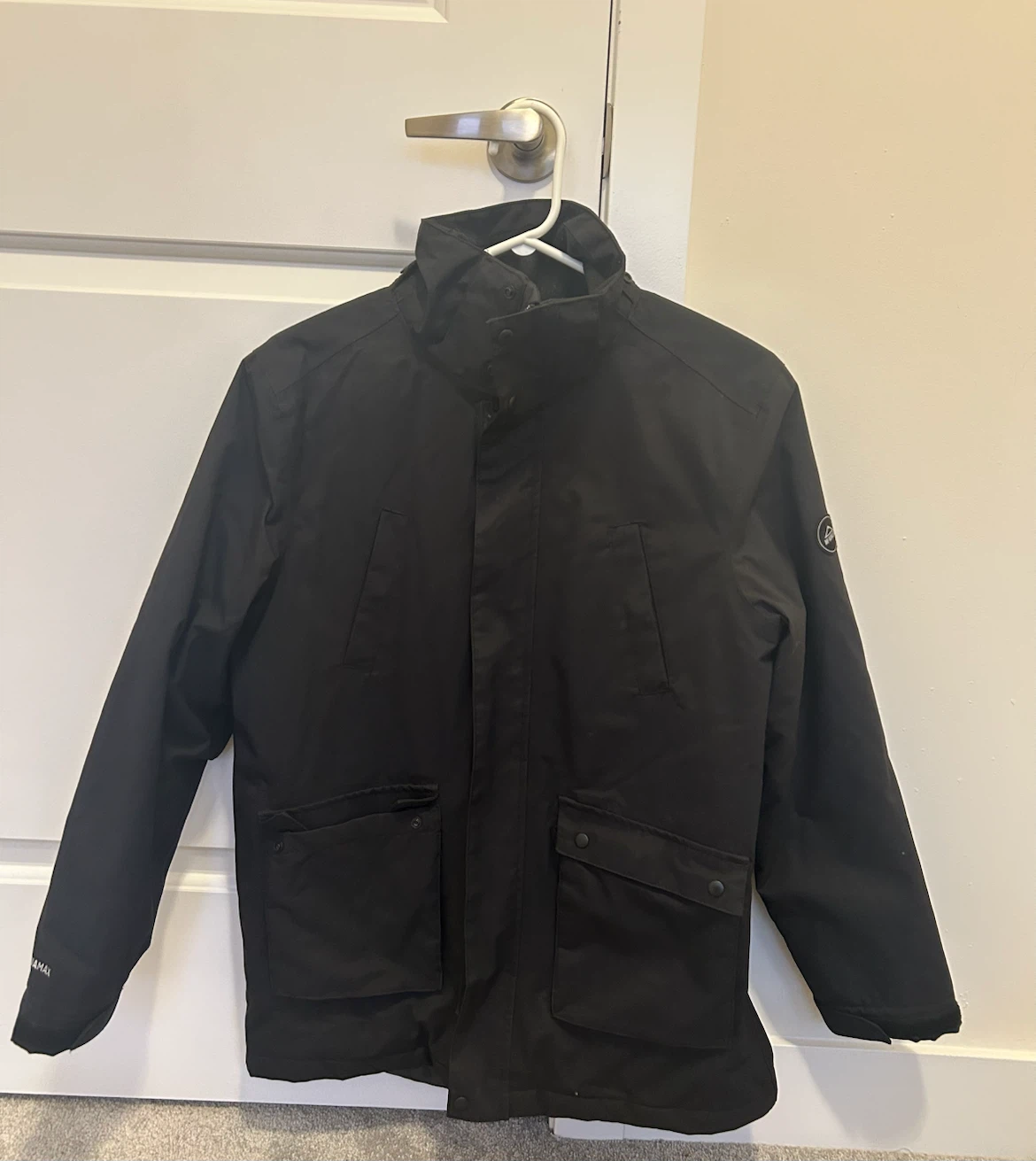 McKinley Black Waterproof Jacket