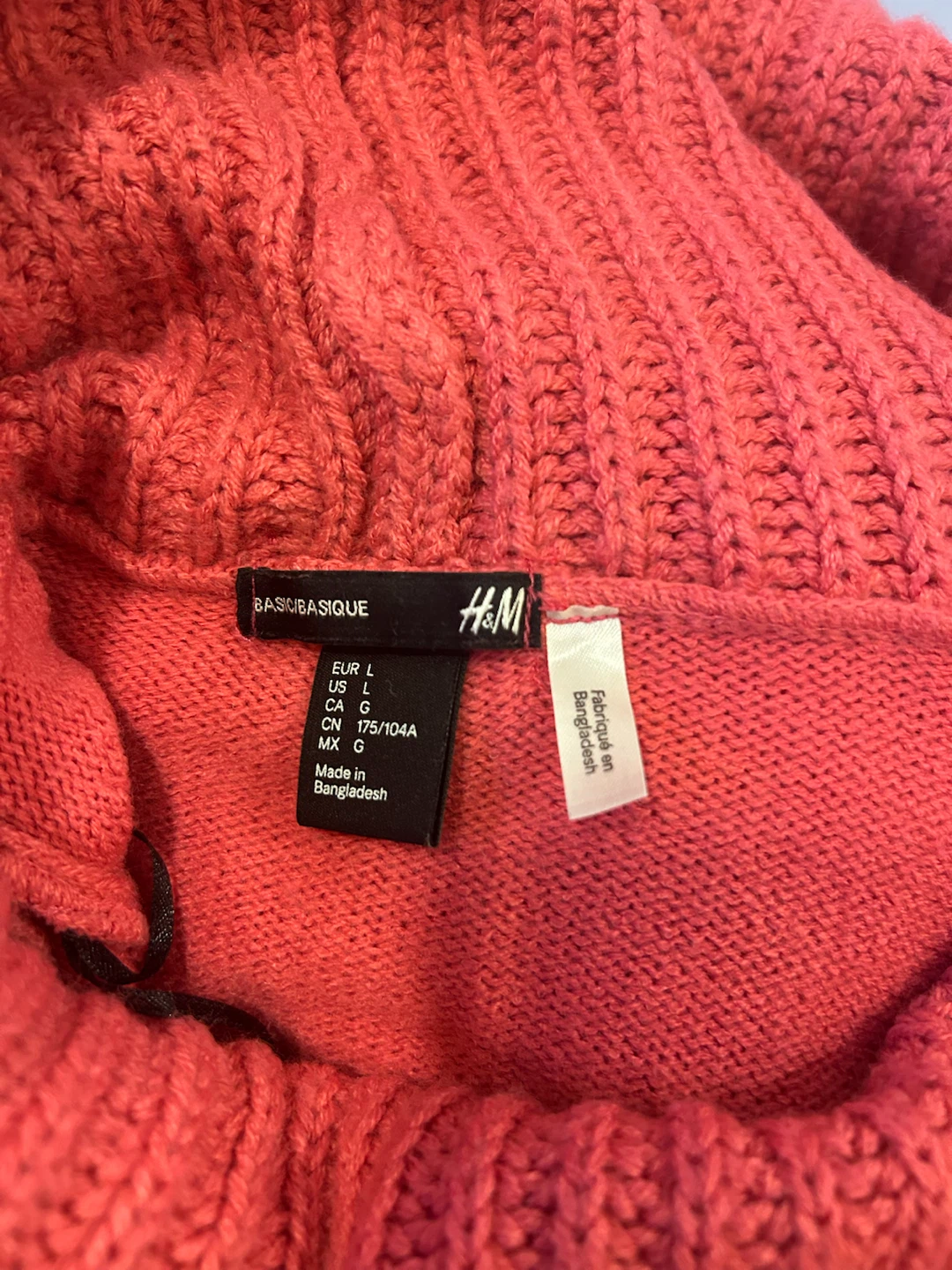 H&M Cowl Neck Sweater - Large - photo 2