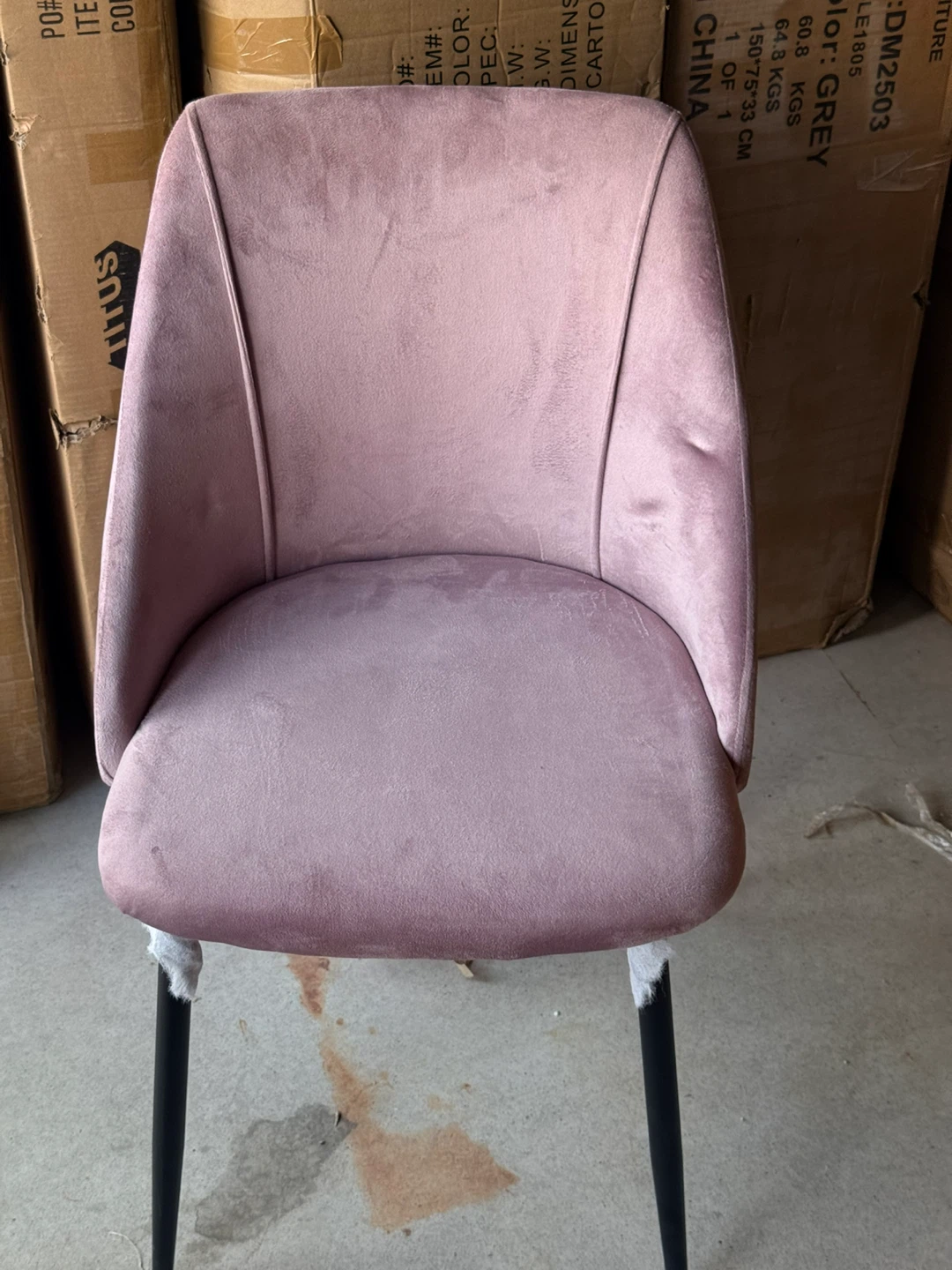 Velvet dining Chair