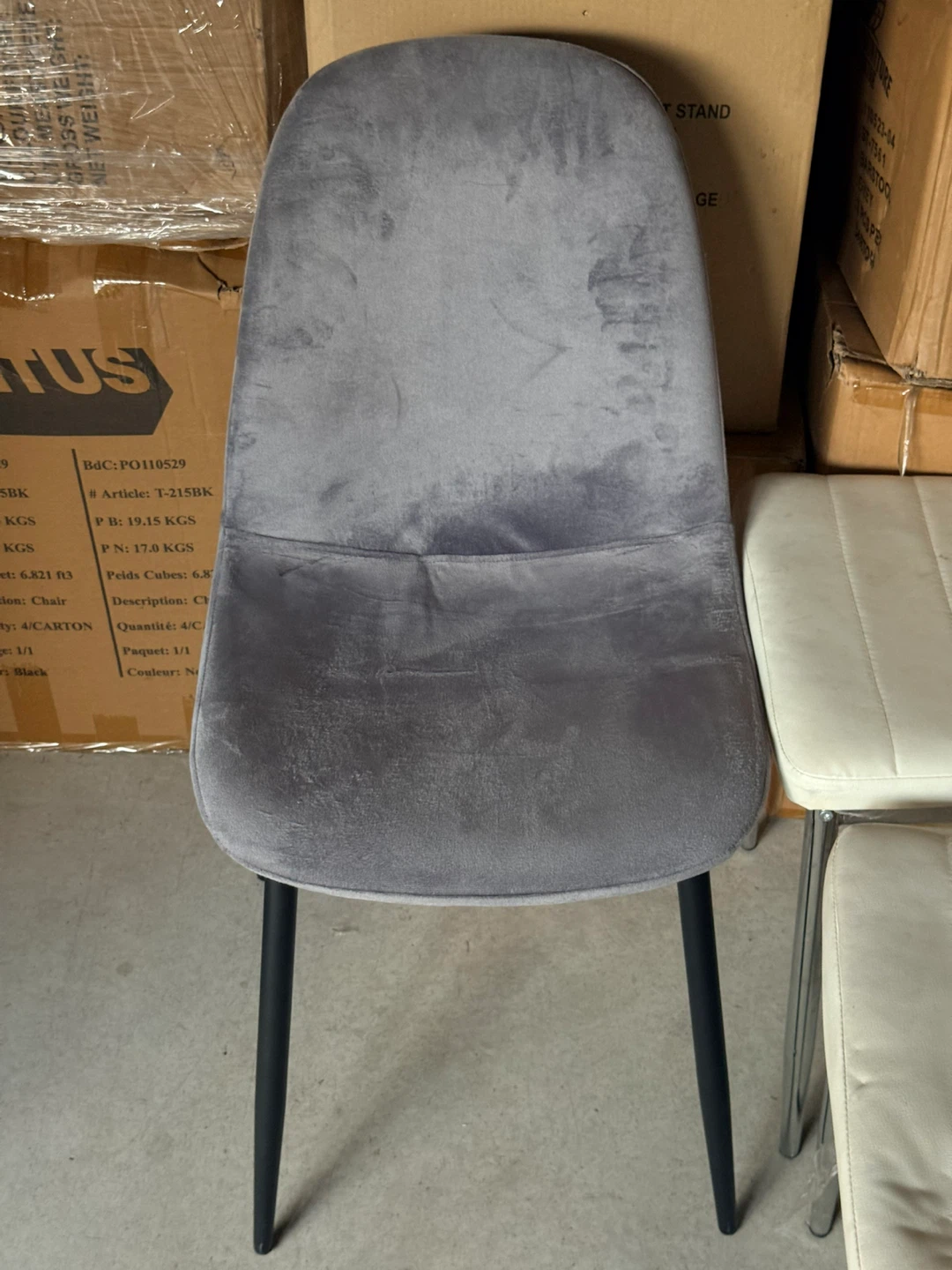 Velvet dining Chair - photo 2