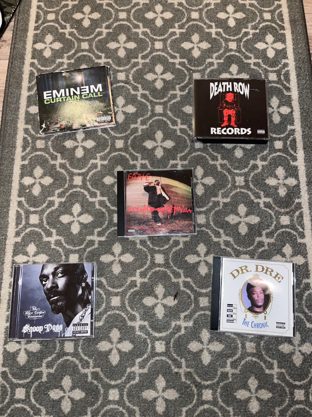 Collection of 5 Hip Hop CDs