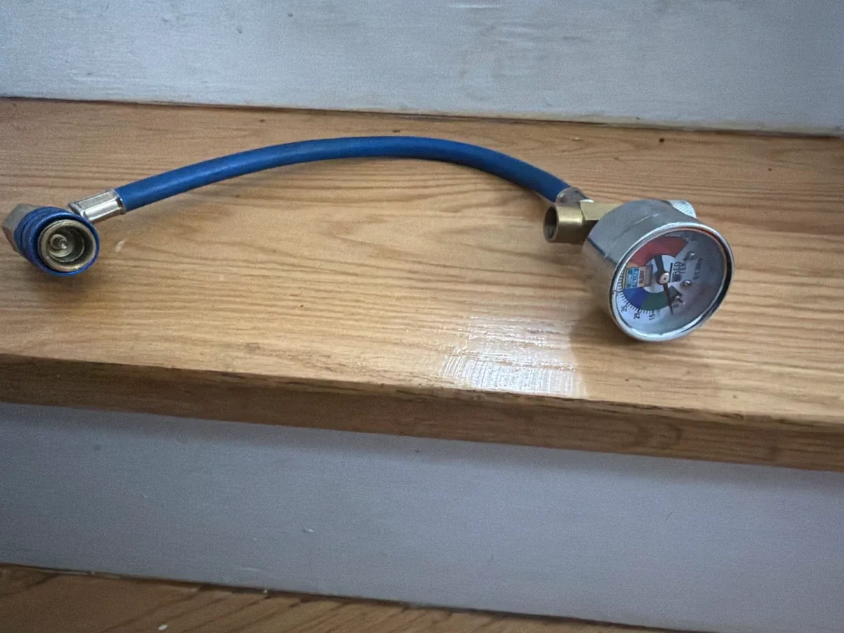 Red Tek R134a Gauge Manifold Hose