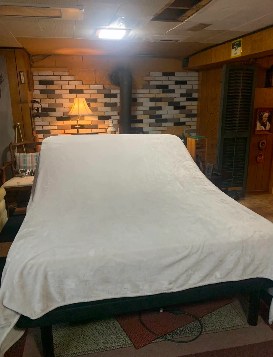 Adjustable Bed Frame with Mattress - photo 2