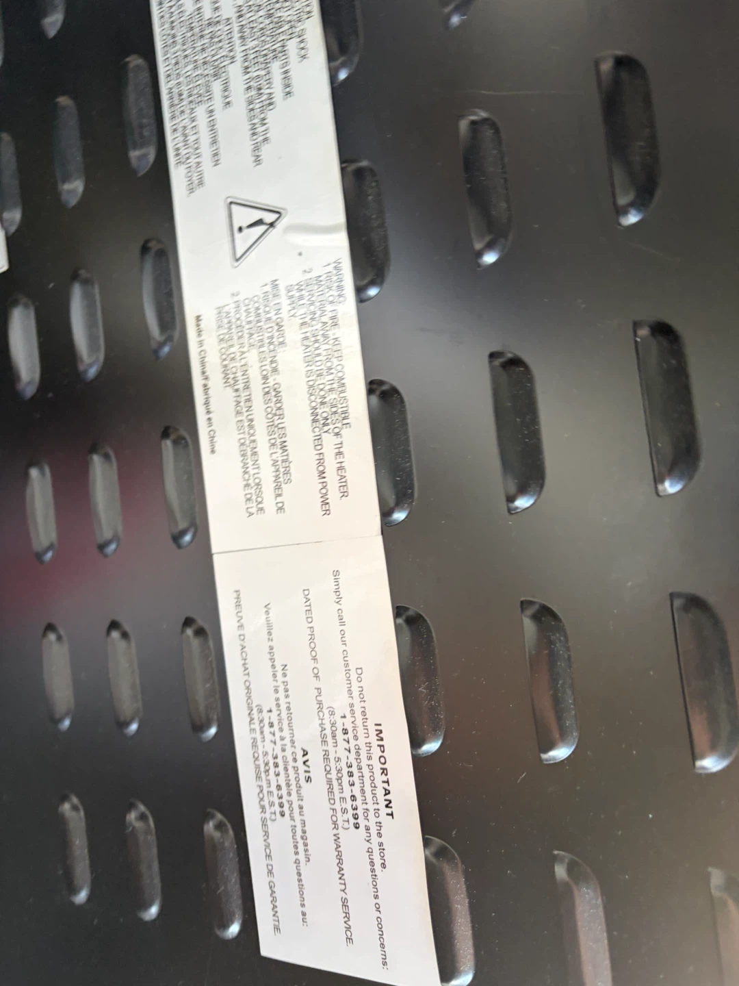 Sunbeam Electric Fireplace Heater - photo 2