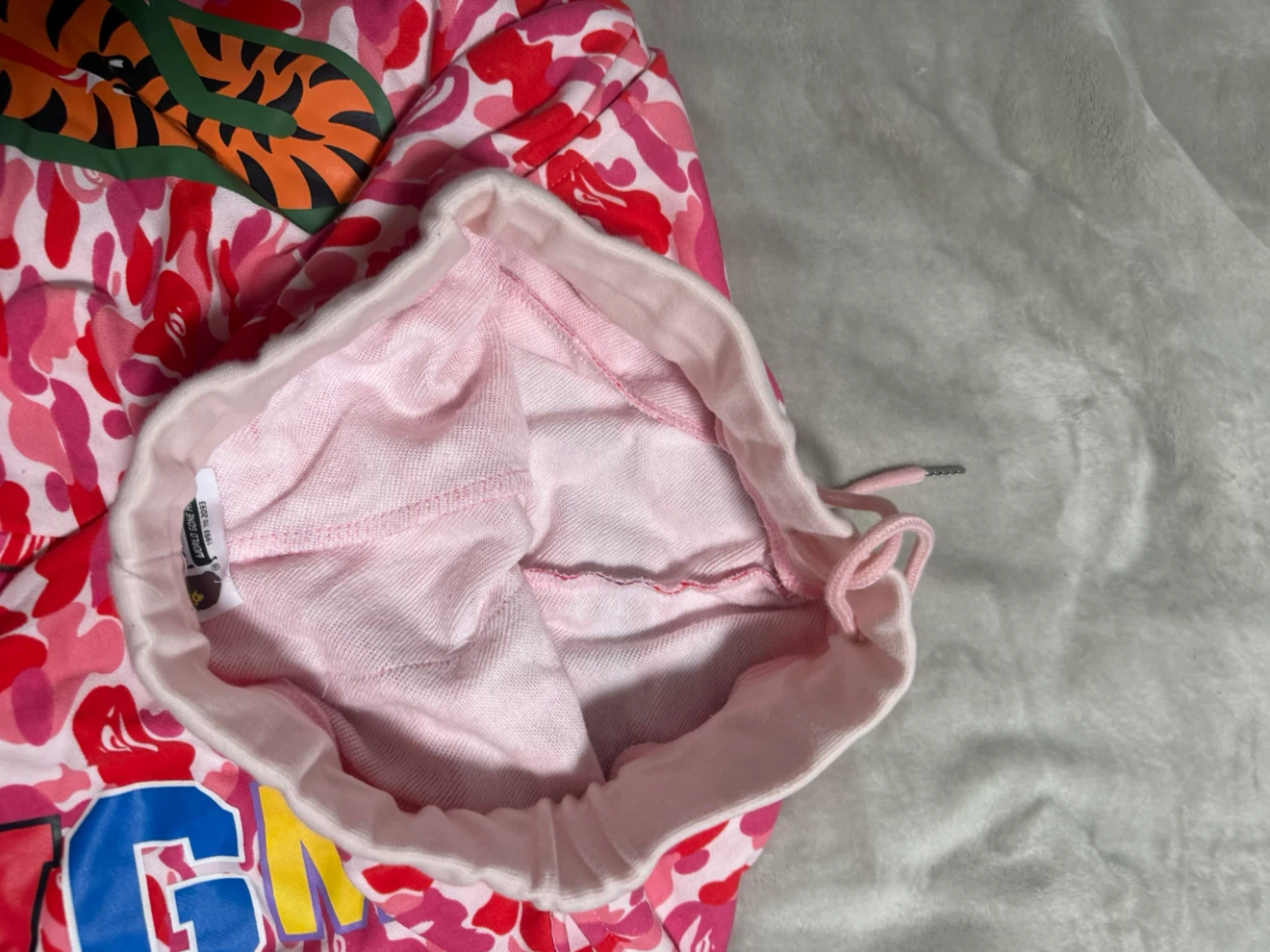 A Bathing Ape Pink Camo Shark Shorts - photo 4