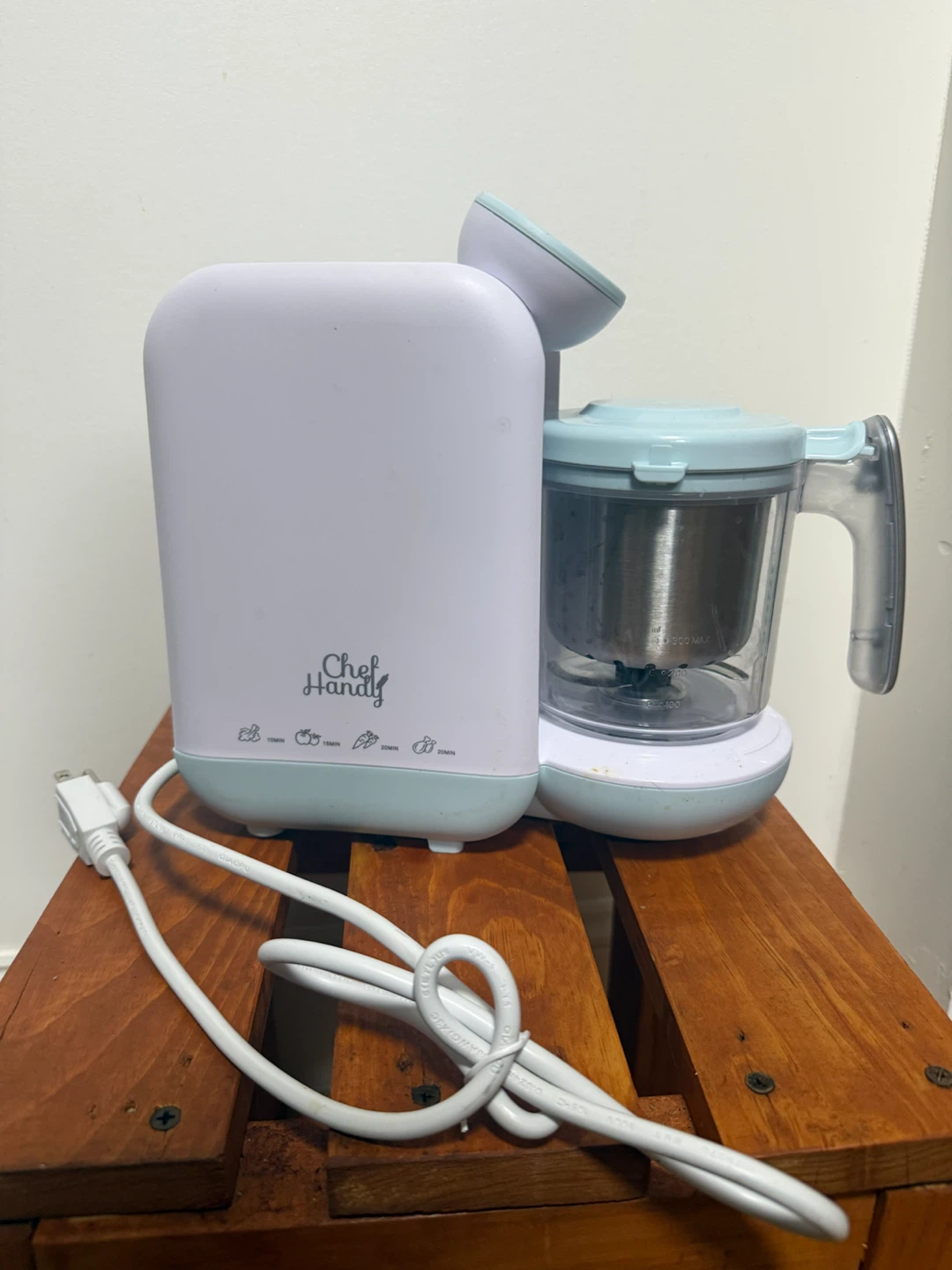 New open box - Chef Handy Baby Food Maker Steamer and Blender - photo 2