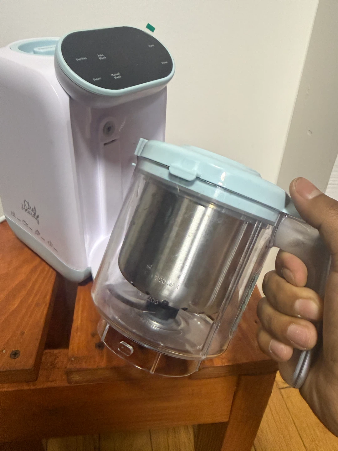 New open box - Chef Handy Baby Food Maker Steamer and Blender - photo 4