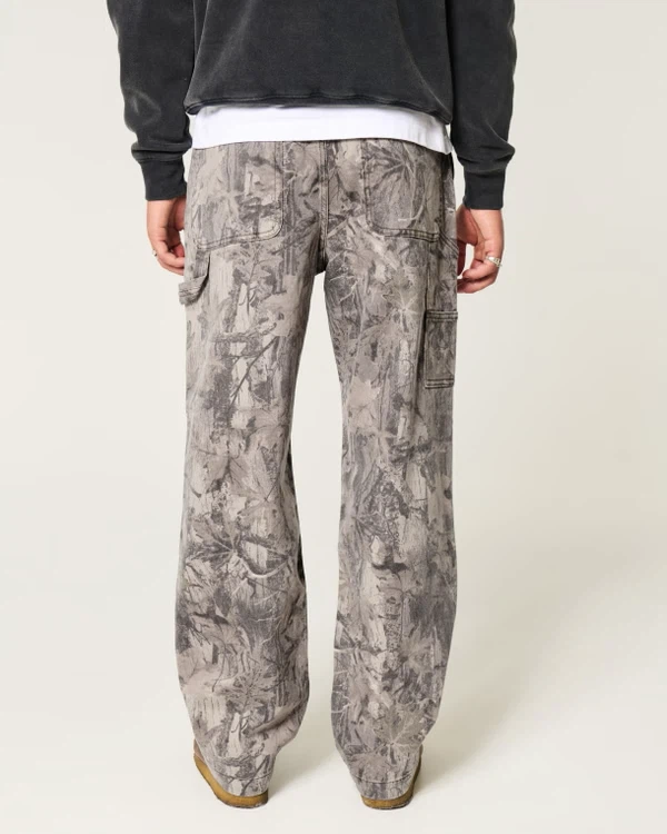 Hollister Abercrombie Camo Carpenter Cargo Pants 28x32 - photo 2