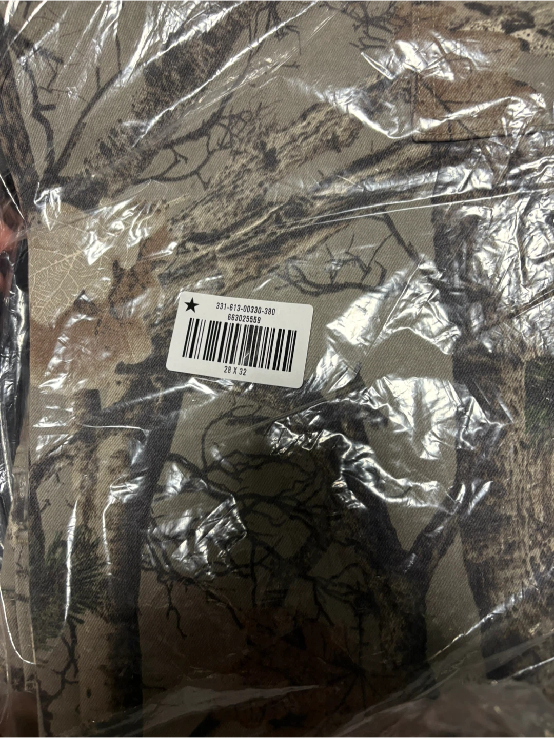 Hollister Abercrombie Camo Carpenter Cargo Pants 28x32 - photo 3