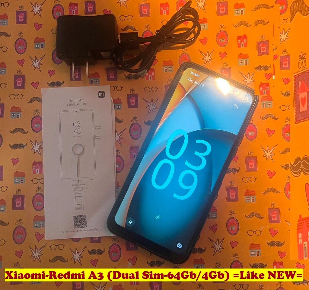Xiaomi-Redmi A3 (Dual Sim-64Gb/4Gb) =Like NEW= - photo 2