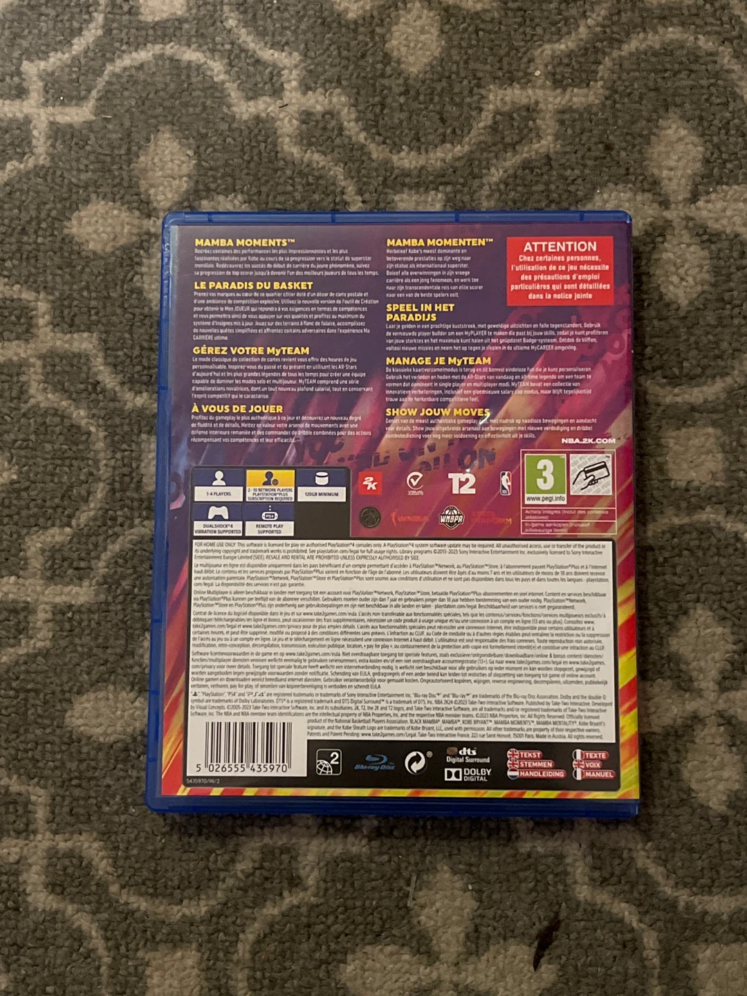 NBA 2K24 Kobe Bryant Edition PS4 - photo 3