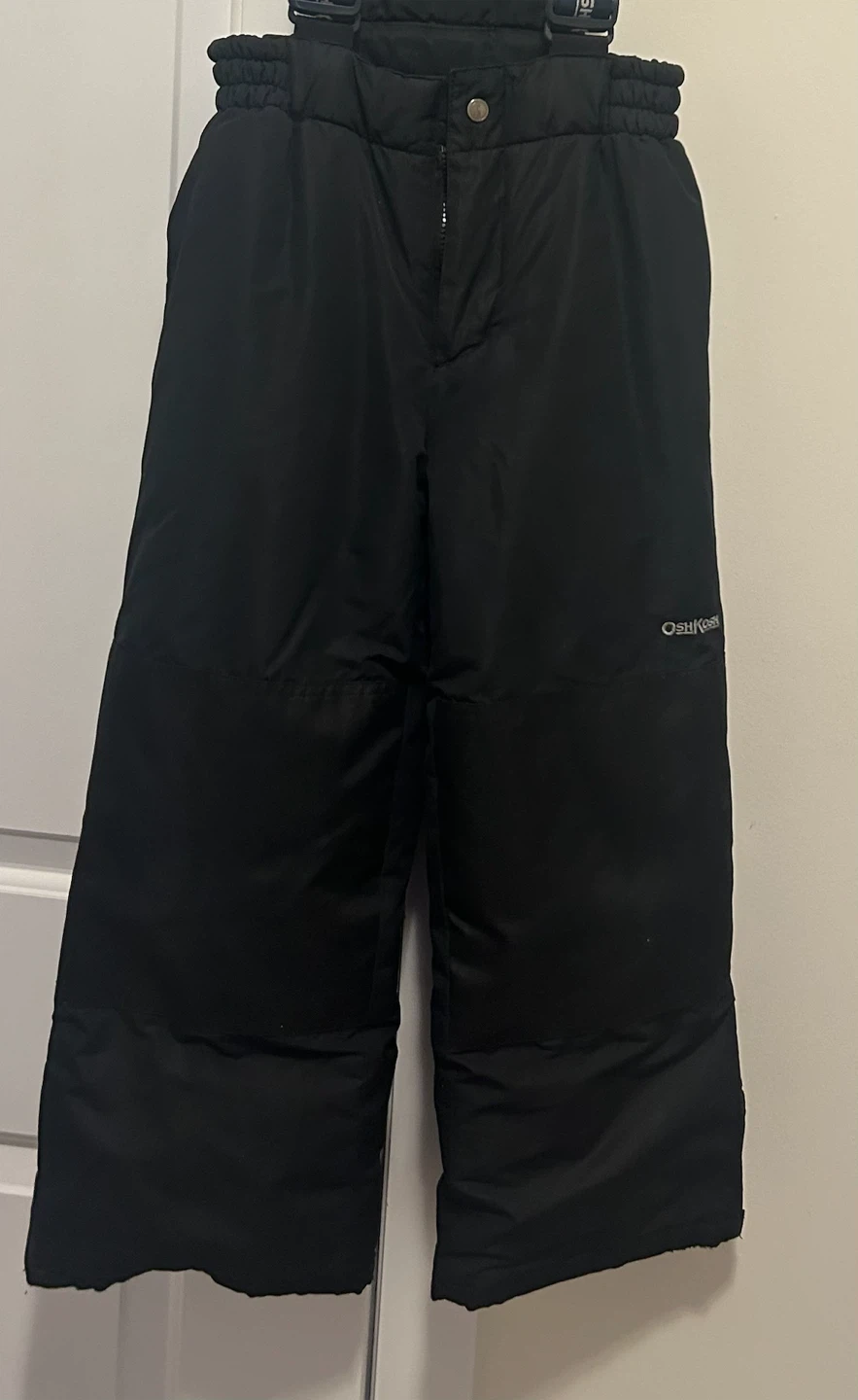 OshKosh B'gosh Black Snow Bib Pants - Kids Size - photo 2