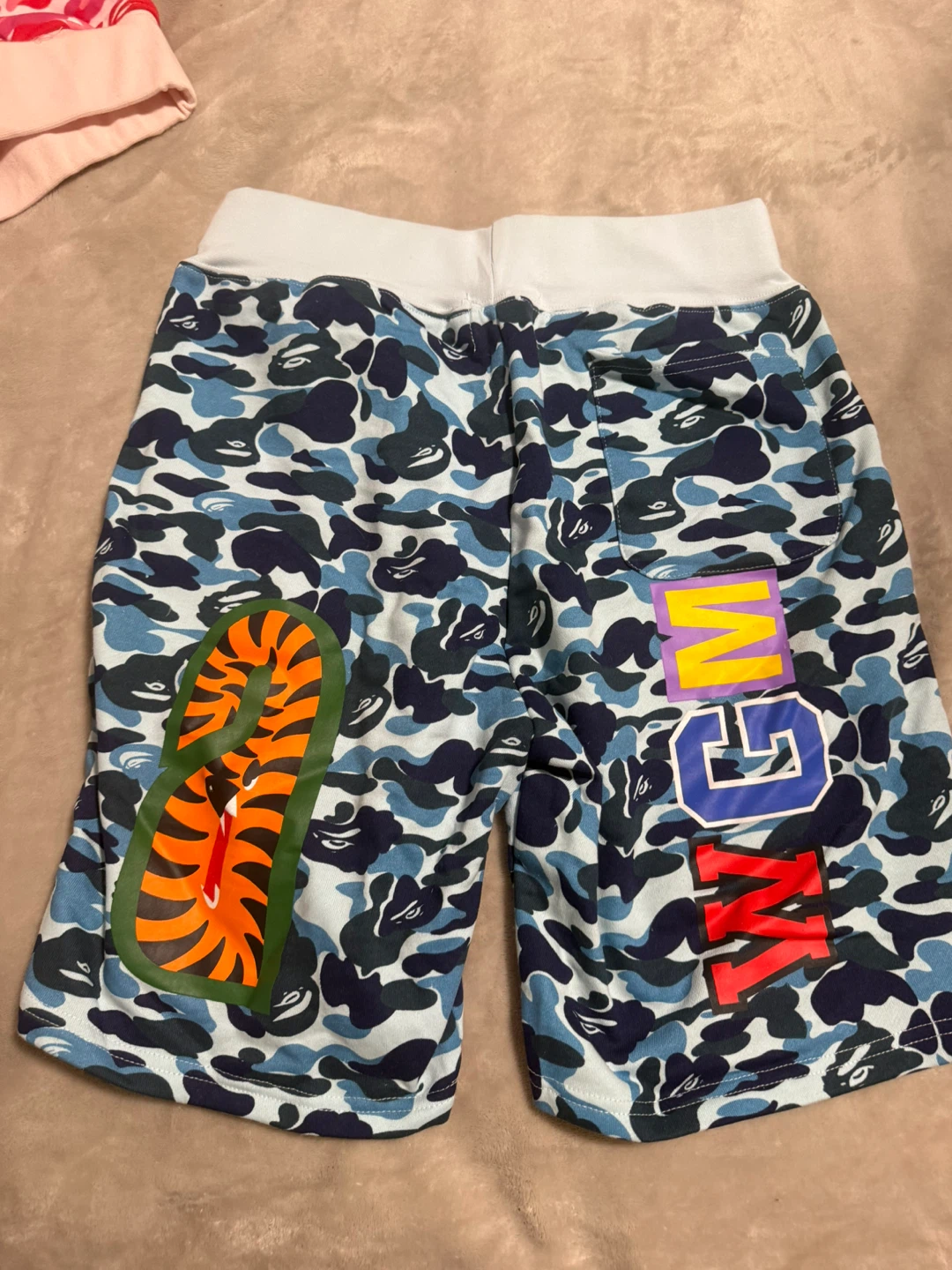 BAPE Shark Camo Shorts - photo 2