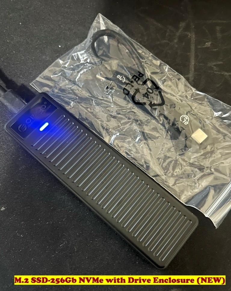 M.2 SSD-256Gb NVMe with Drive Enclosure (NEW) - photo 2