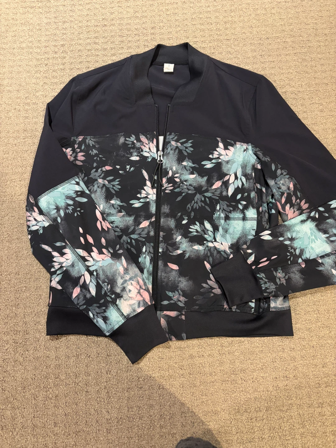 Women's Floral Bomber Jacket