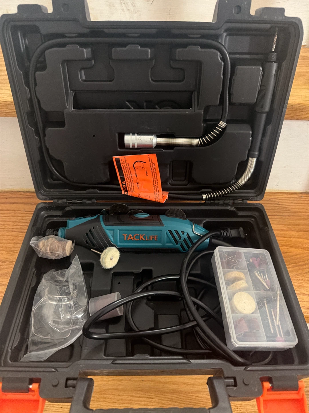 Tacklife Rotary Tool Kit with Flex Shaft