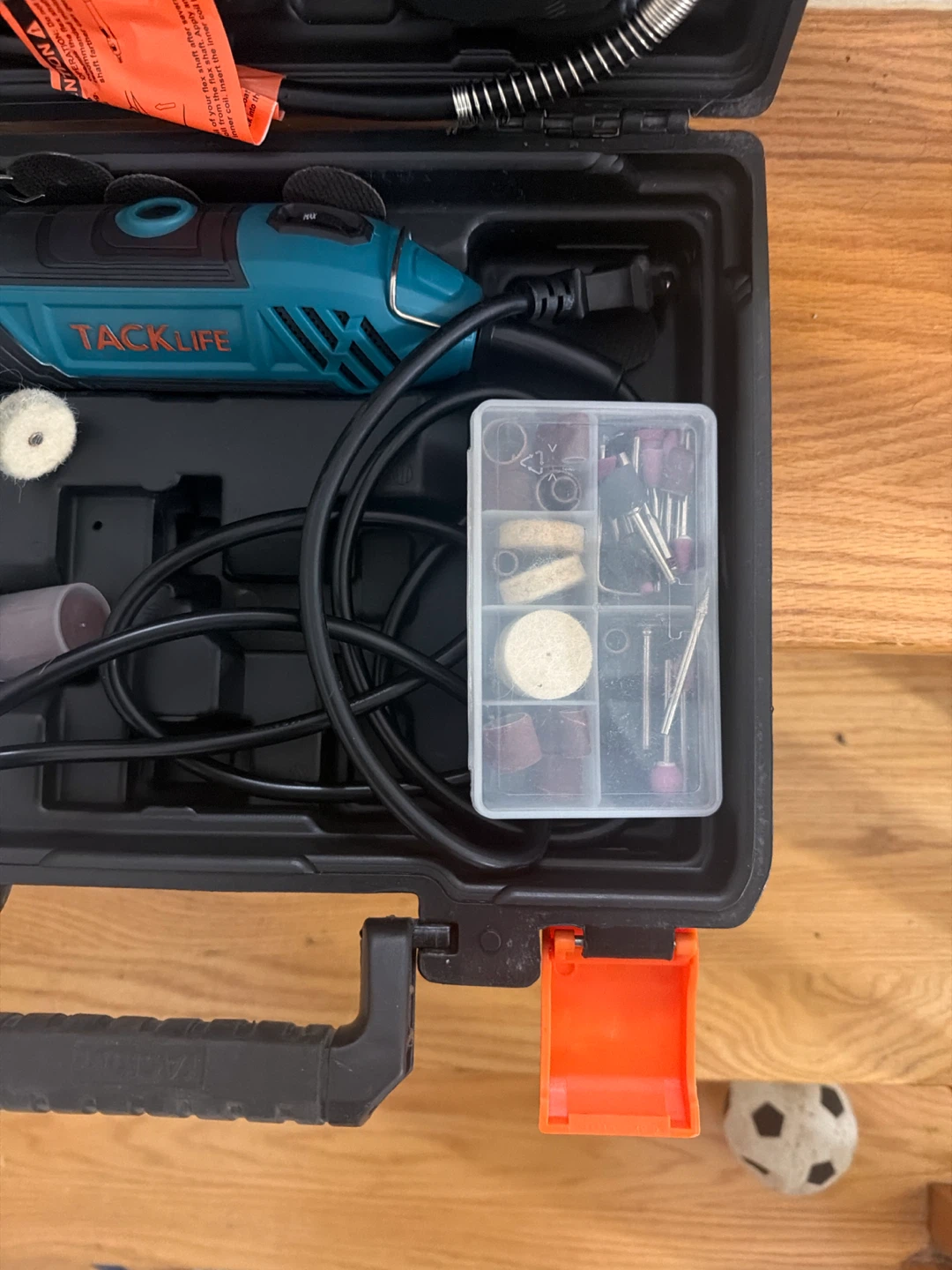Tacklife Rotary Tool Kit with Flex Shaft - photo 3