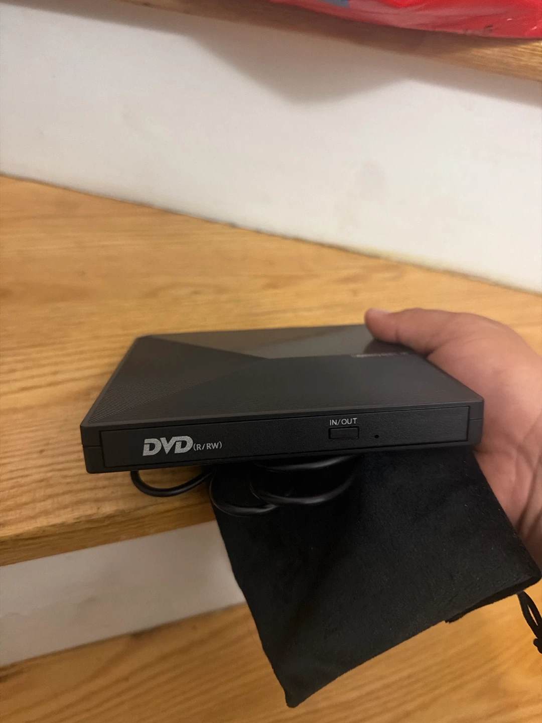 Origbelie Black USB DVD (R/RW) External Drive - photo 2