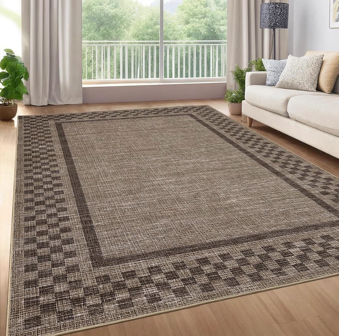 Machine Washable Area Rug 8x10 ft
