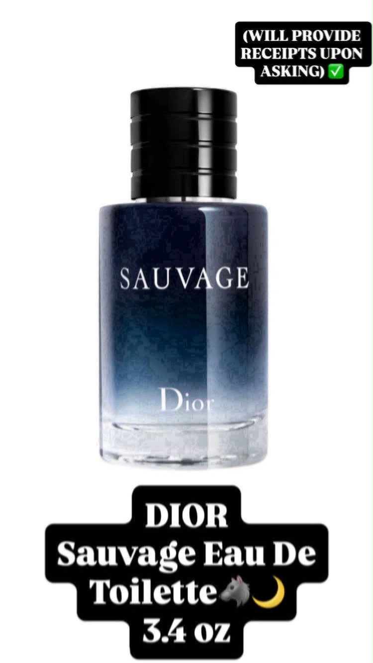 Dior Sauvage Eau De Toilette 3.4 oz - photo 3