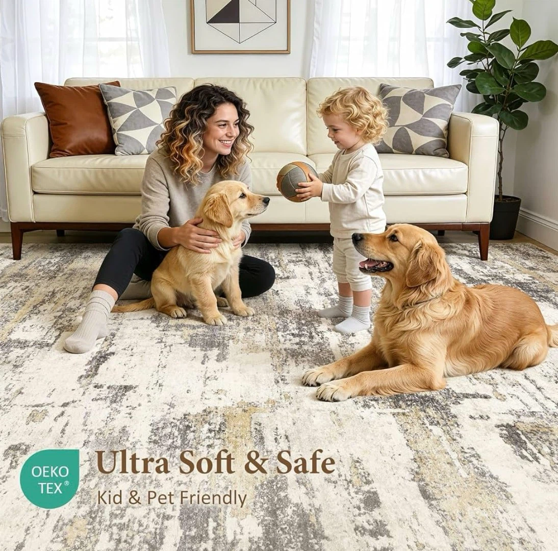 8'x10' Area Rug - Soft & Easy Clean - photo 5