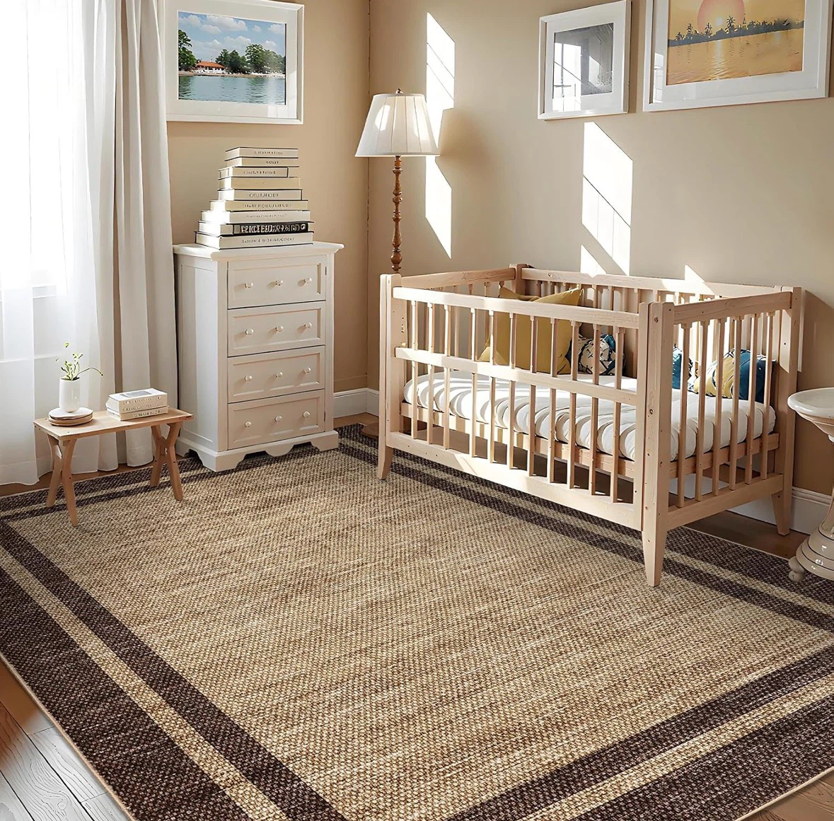Area Rug with Non-Slip Backing 9x12 ft - photo 2