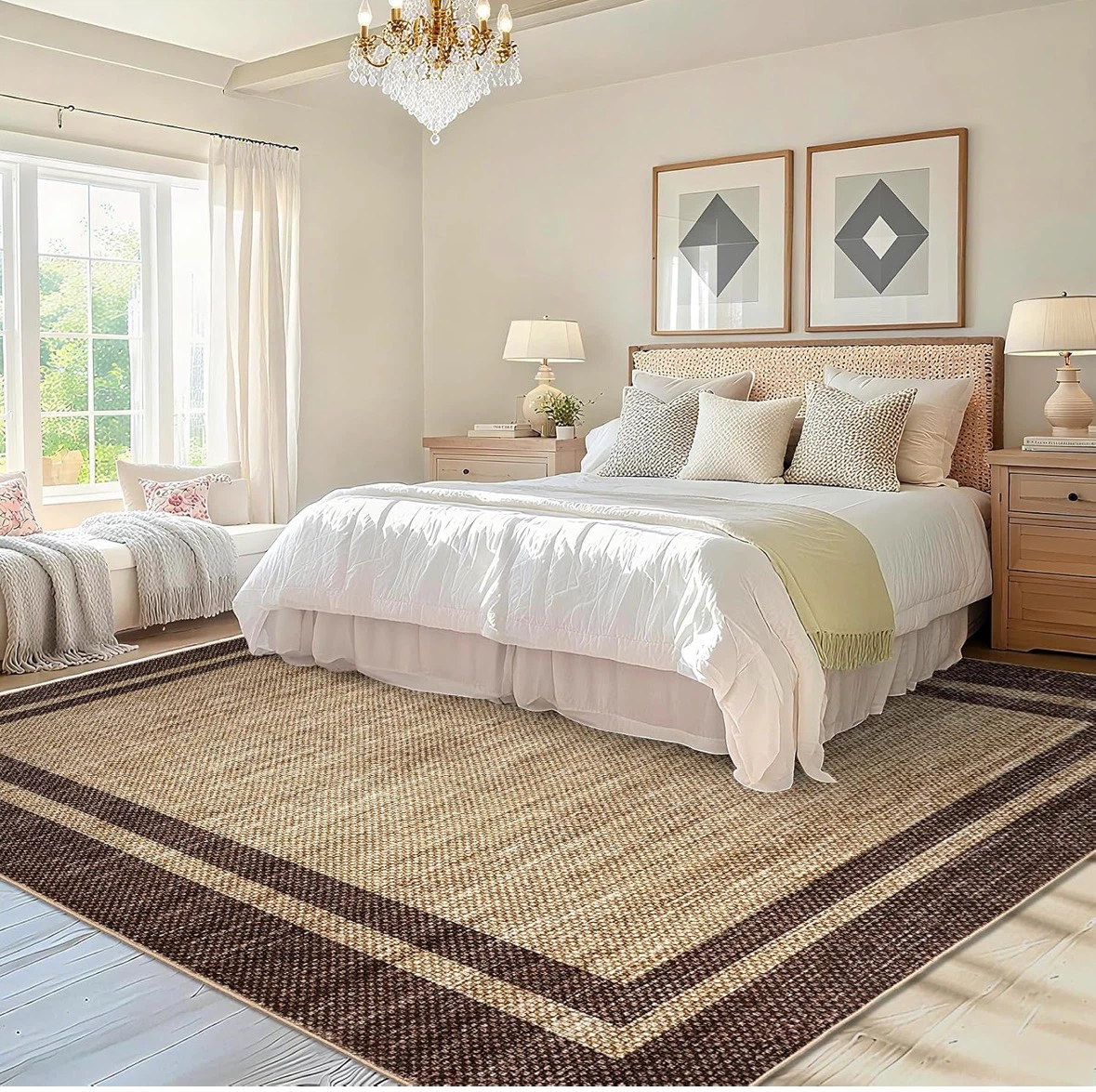 Area Rug with Non-Slip Backing 9x12 ft - photo 3