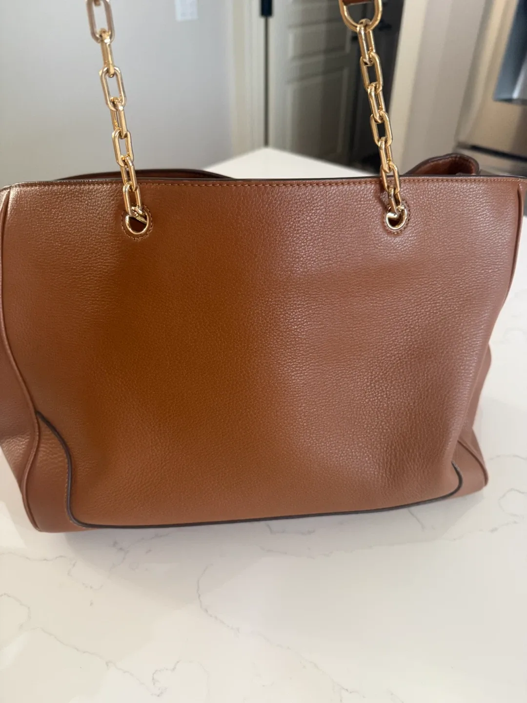 Tory Burch Brown Leather Tote Bag - photo 3