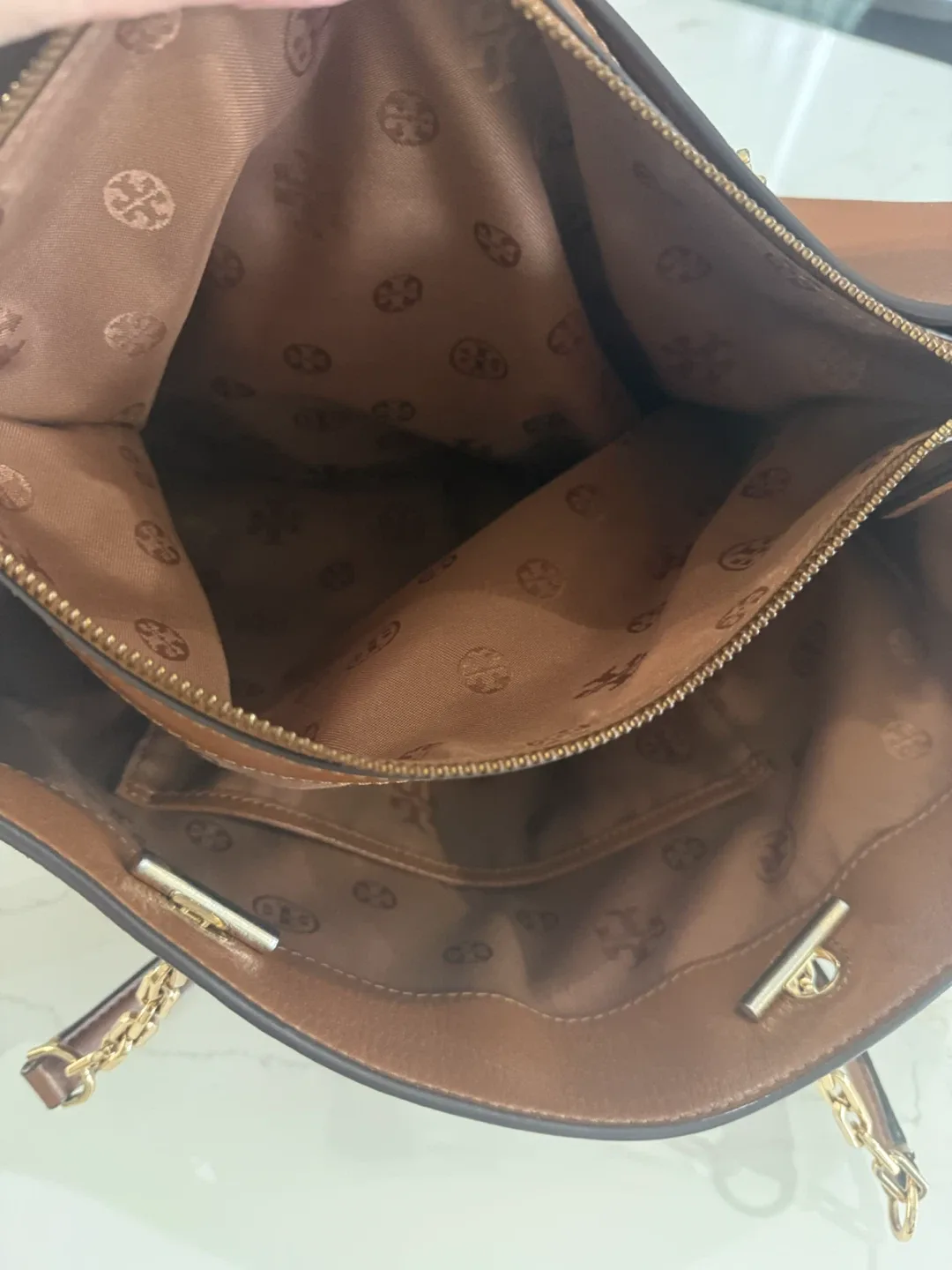 Tory Burch Brown Leather Tote Bag - photo 4