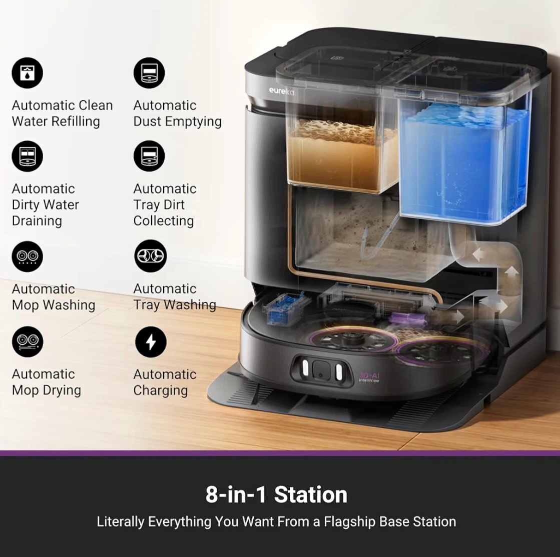 Eureka J15 Pro Ultra Robot Vacuum And Mop - photo 2