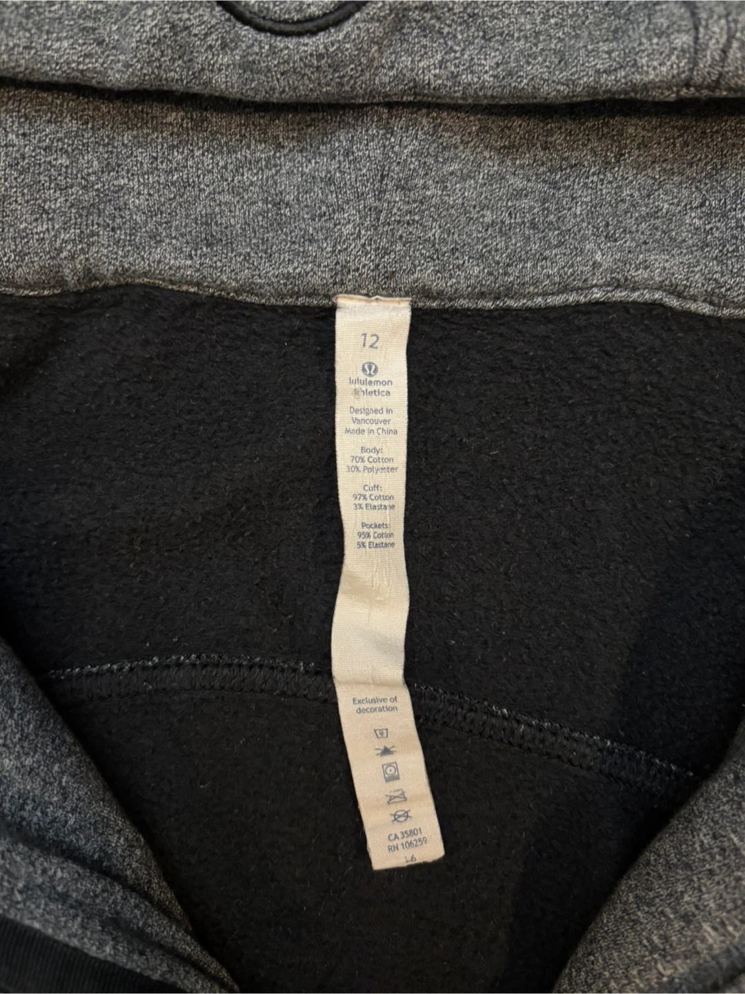 Lululemon Scuba Full Zip Hoodie - Size 12 - photo 4