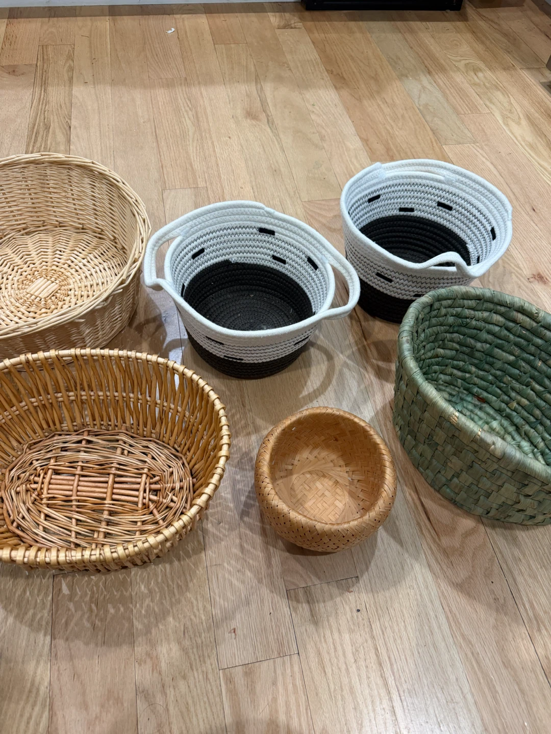Set of 6 Woven Baskets - photo 2