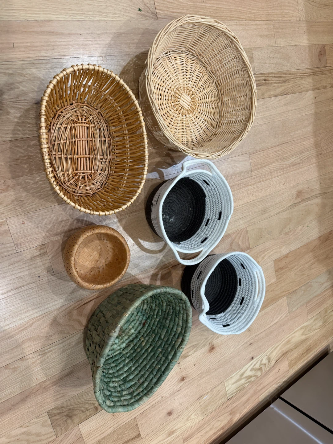 Set of 6 Woven Baskets - photo 4