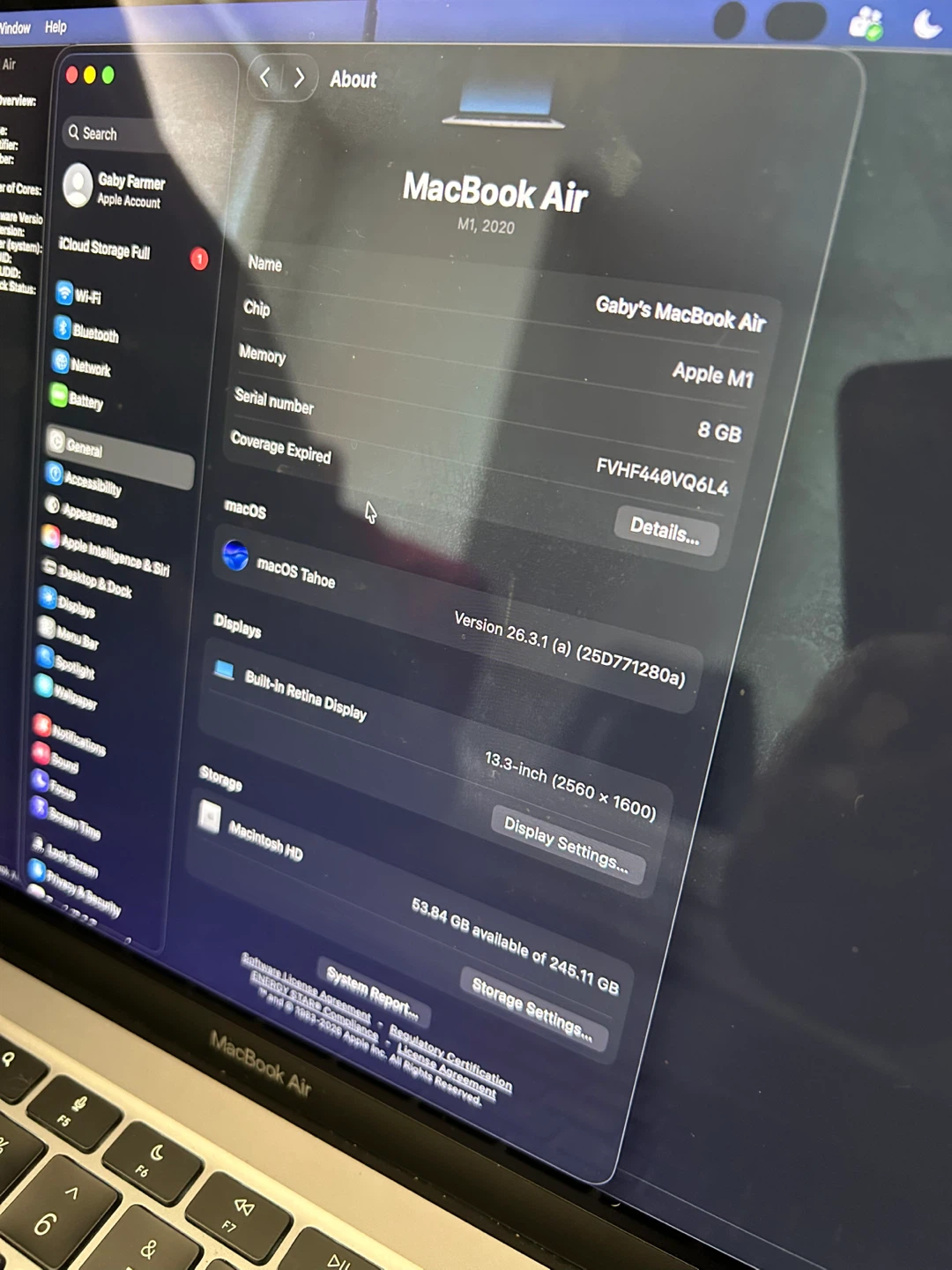 Apple MacBook Air M1, 2020 - photo 4