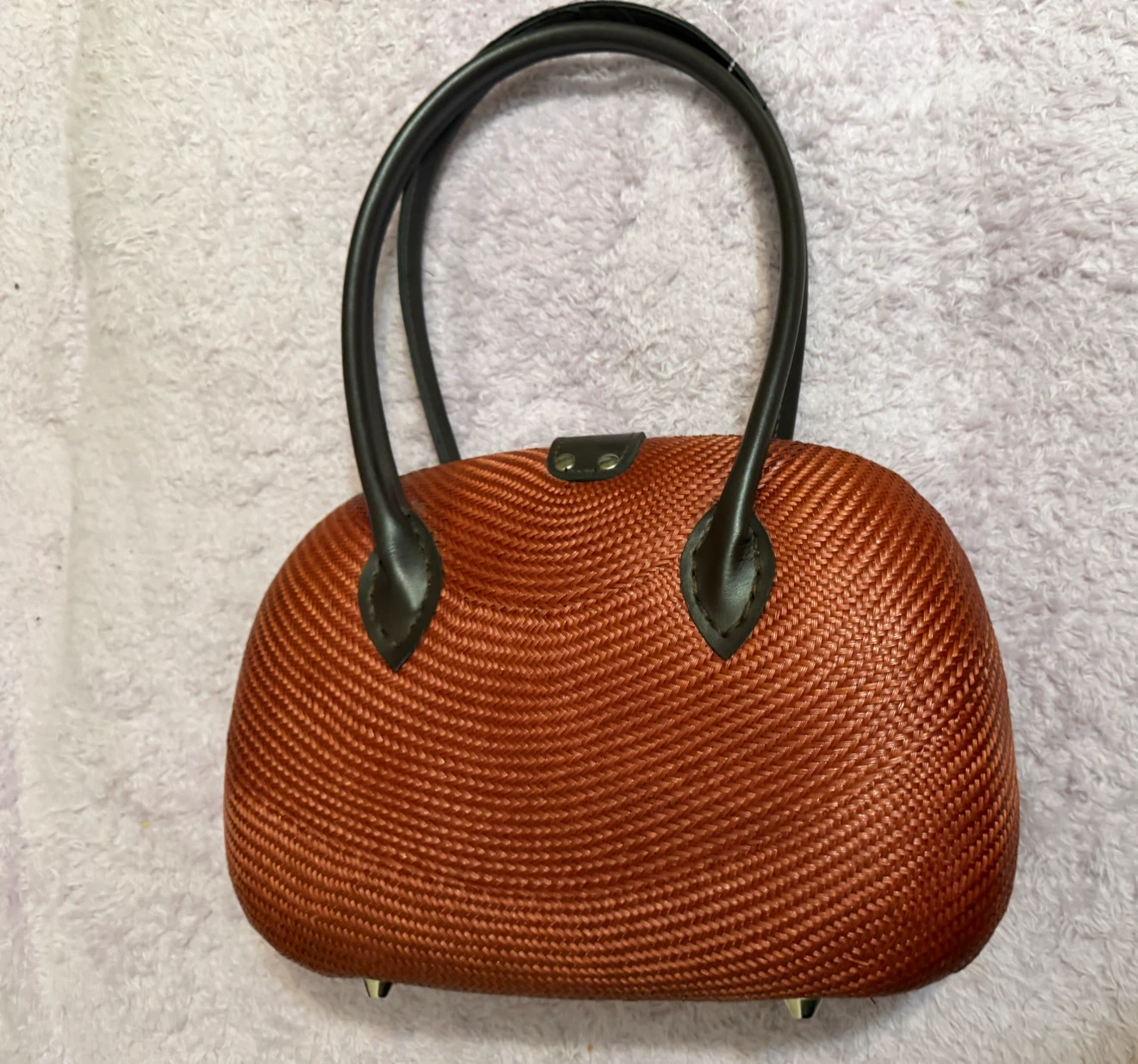 One of a kind Handbag with Leather Handles - photo 5